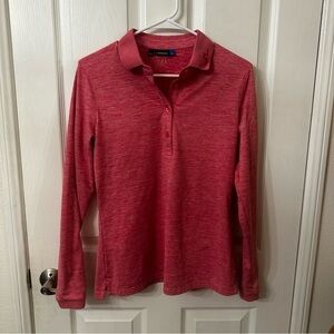 J. Lindberg Long Sleeve polo, LARGE